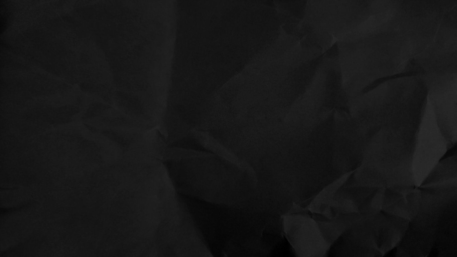 Black Crumpled Background